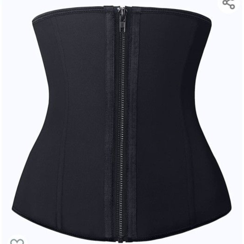 Black Corset Waist Trainer